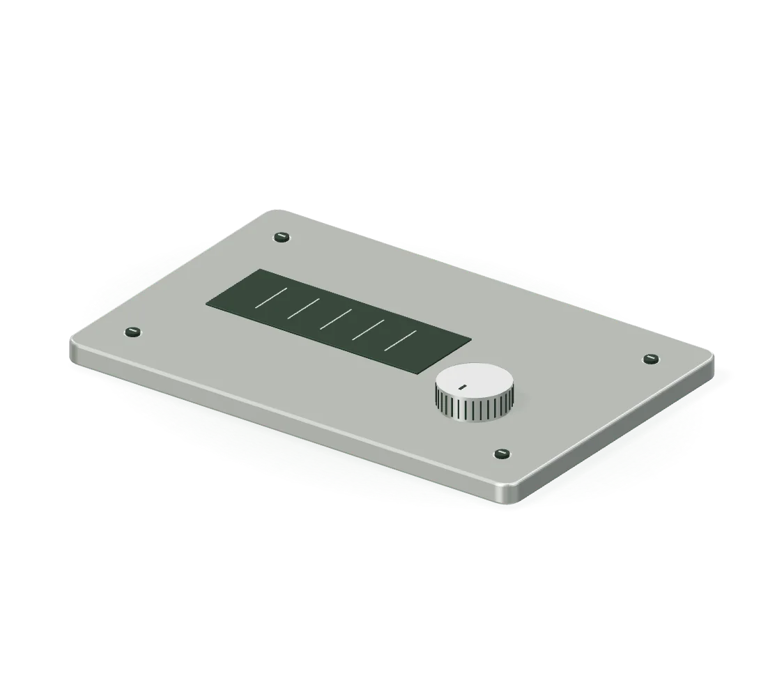 Machined cover concept for material and finish exploration